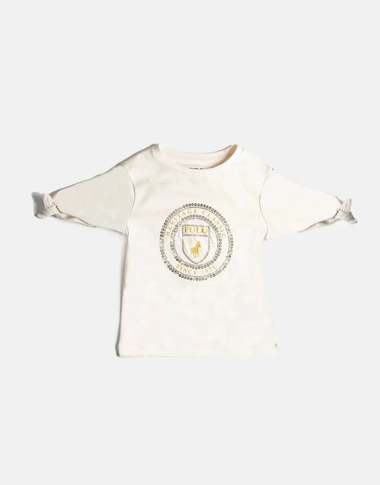 Polo Girls Claire Sequin Sand T-Shirt - Subwear