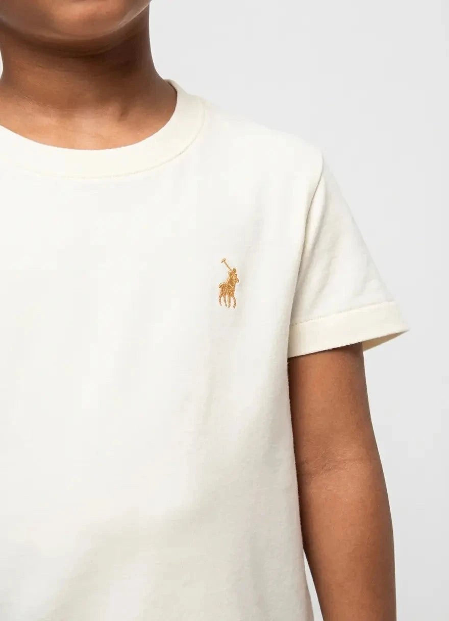 Polo Girls Gwen White T-Shirt Dress - Subwear