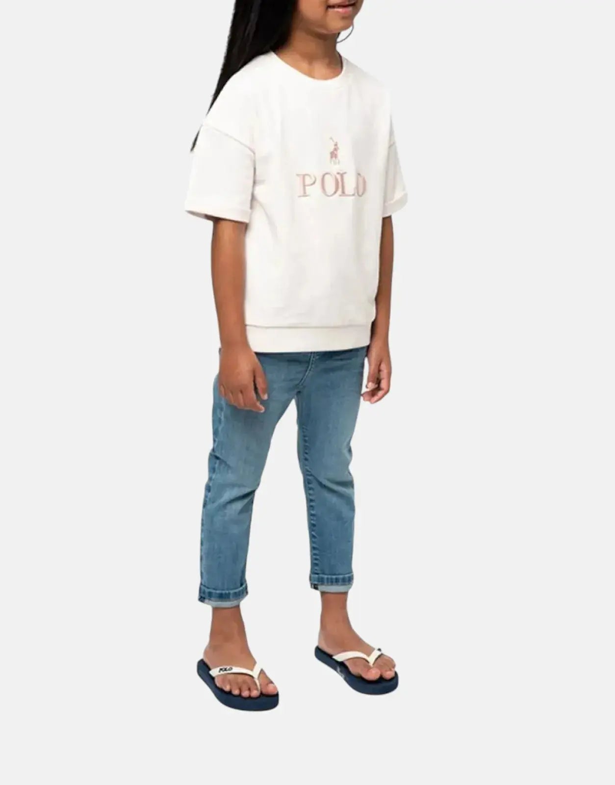 Polo Girls Kim Blush Embroidered T-Shirt - Subwear