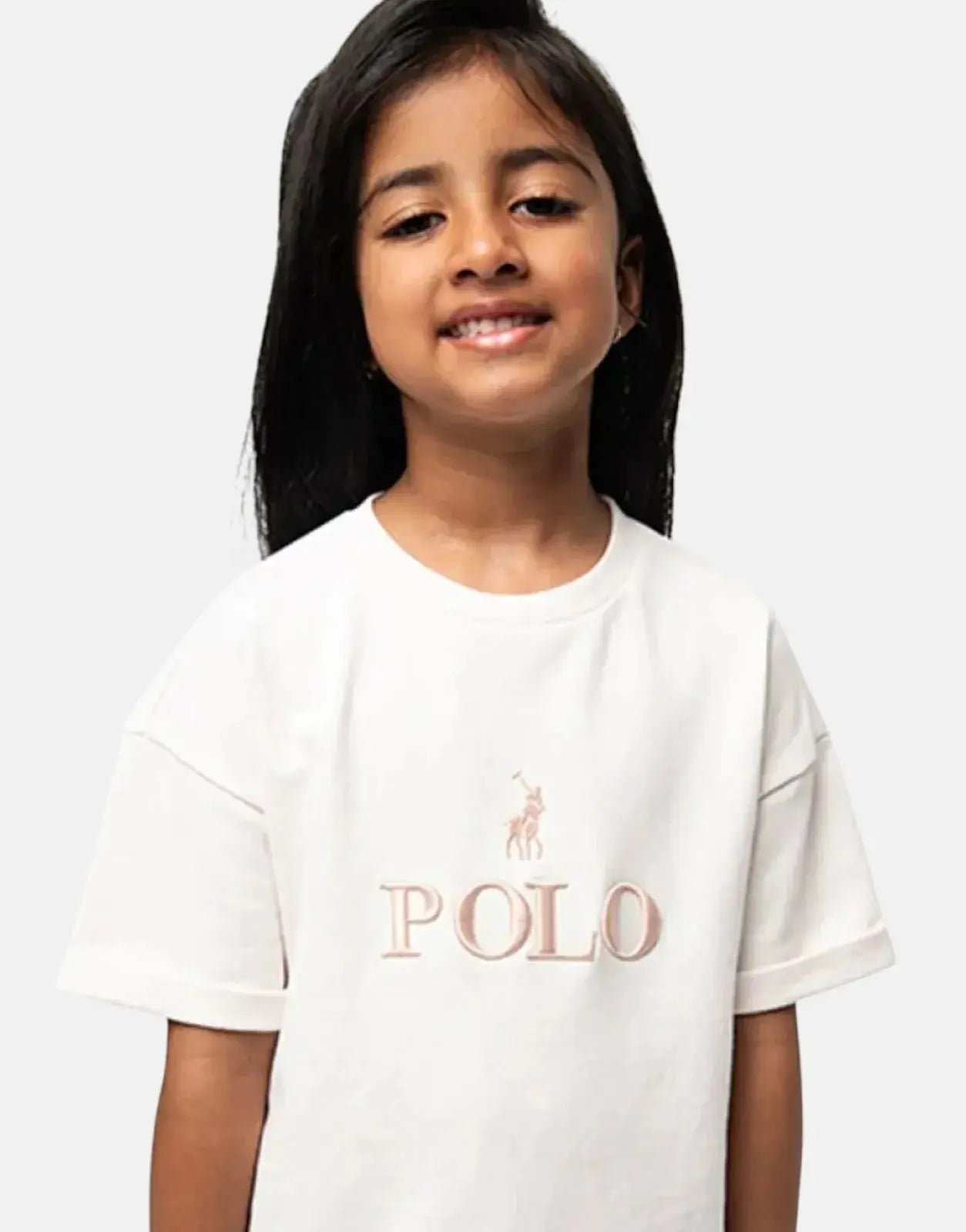 Polo Girls Kim Blush Embroidered T-Shirt - Subwear