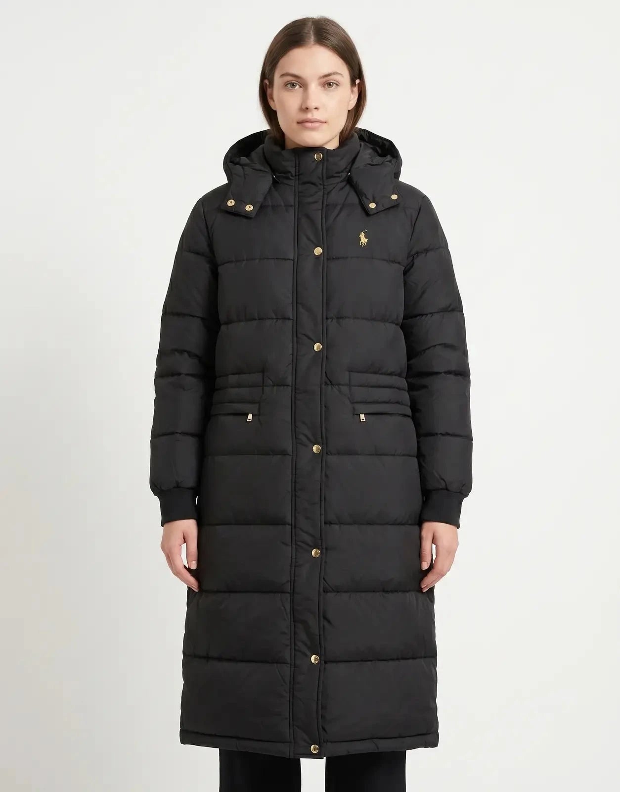 Polo Mia LS Black Puffer Jacket - Subwear