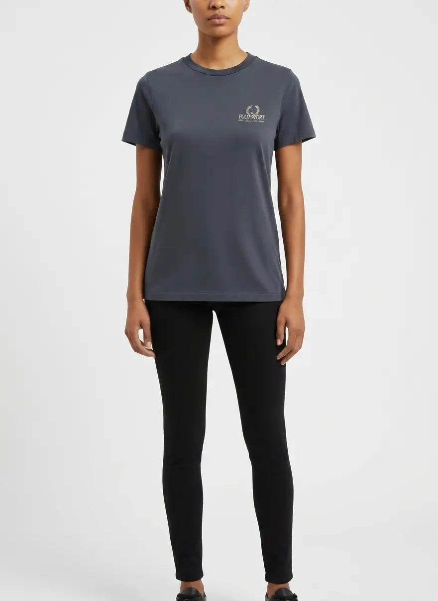 Polo Sloane Crest Carbon T-Shirt - Subwear