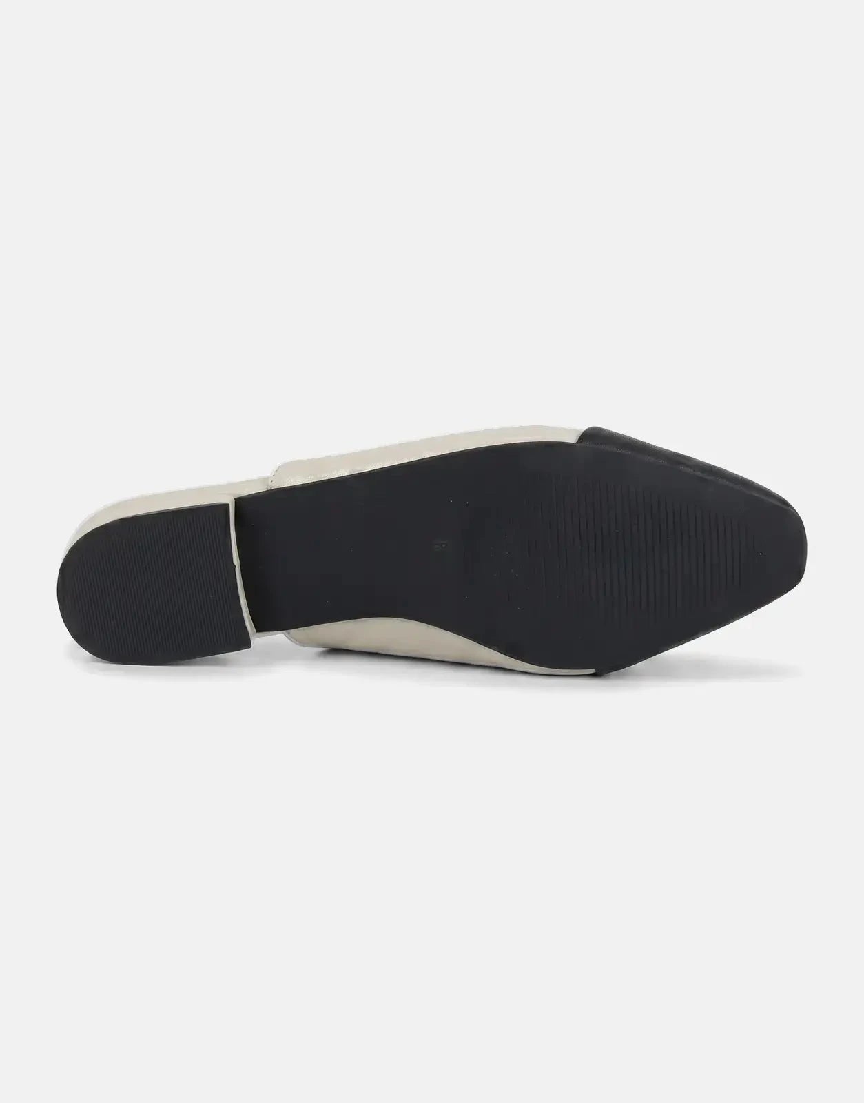 Polo Toe Cap OffWhite Slingback - Subwear