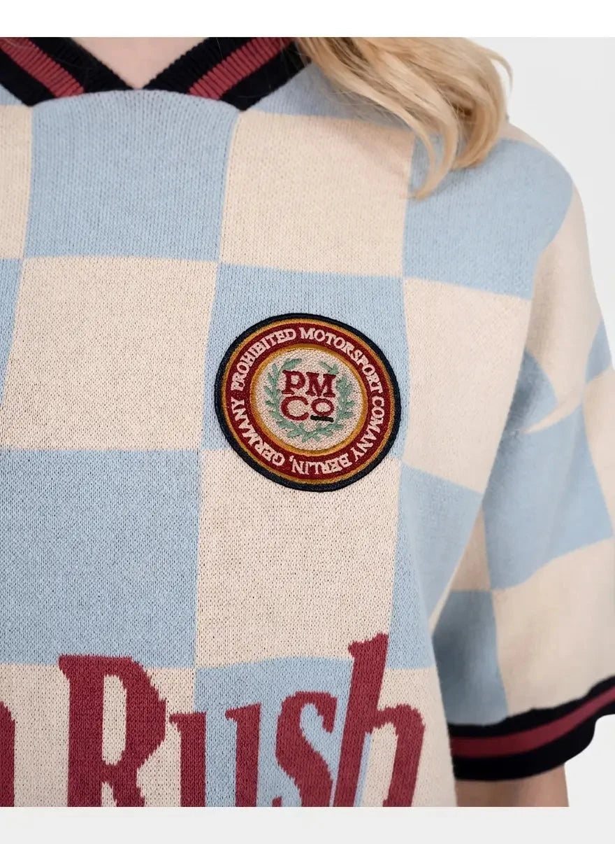 Prohibited Blue Knit Trikot - Subwear