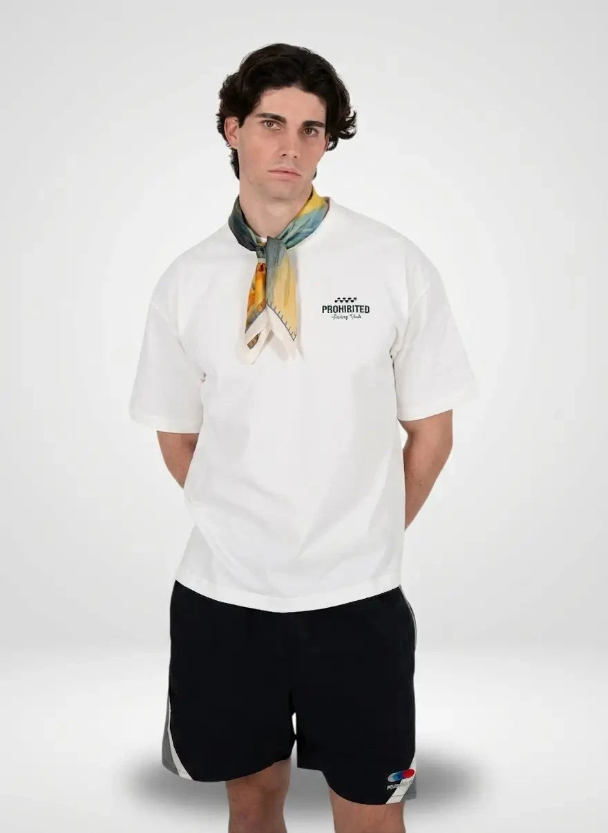 Prohibited In A Rush OffWhite T-Shirt - Subwear