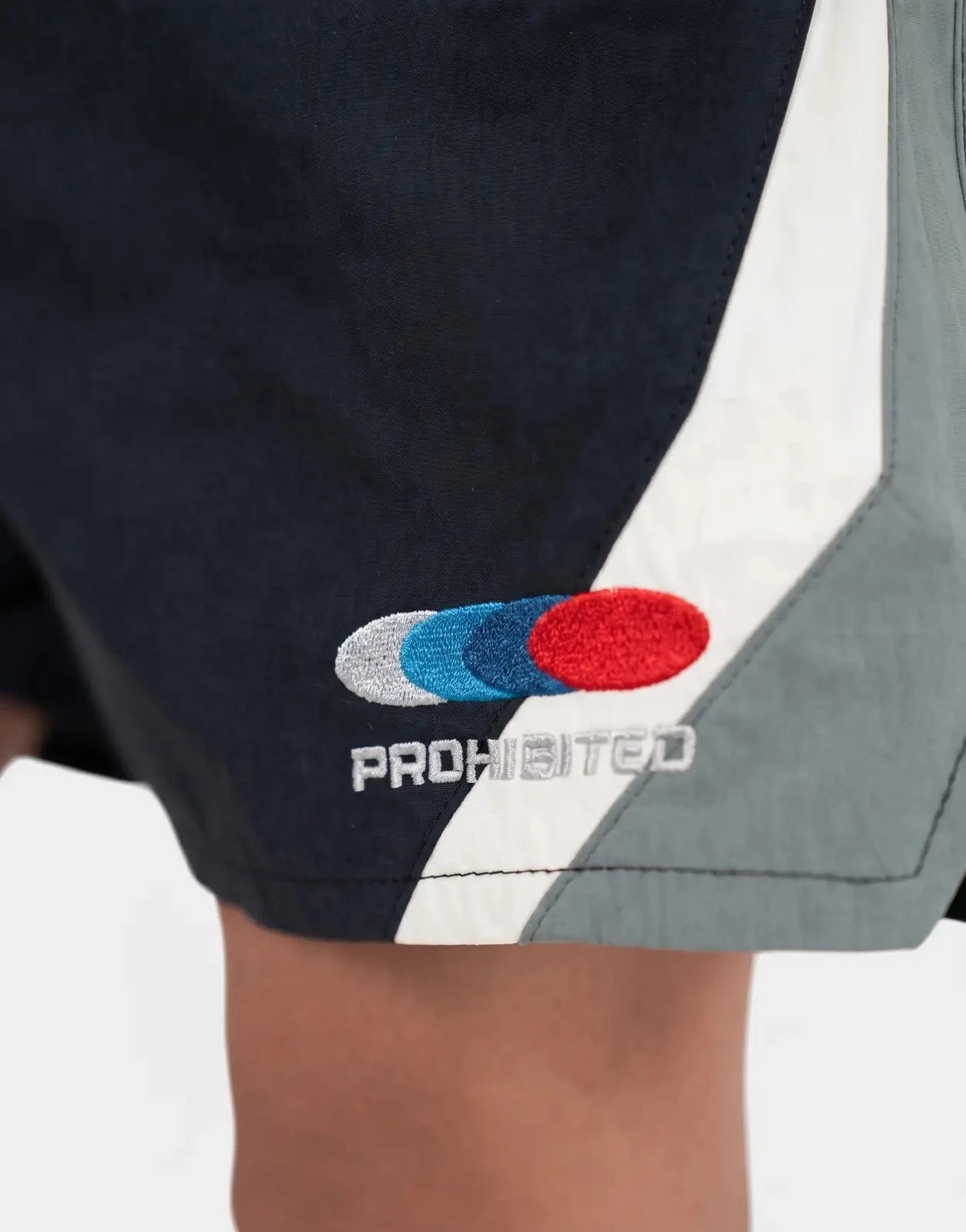 Prohibited Racer Black Track Shorts - Subwear