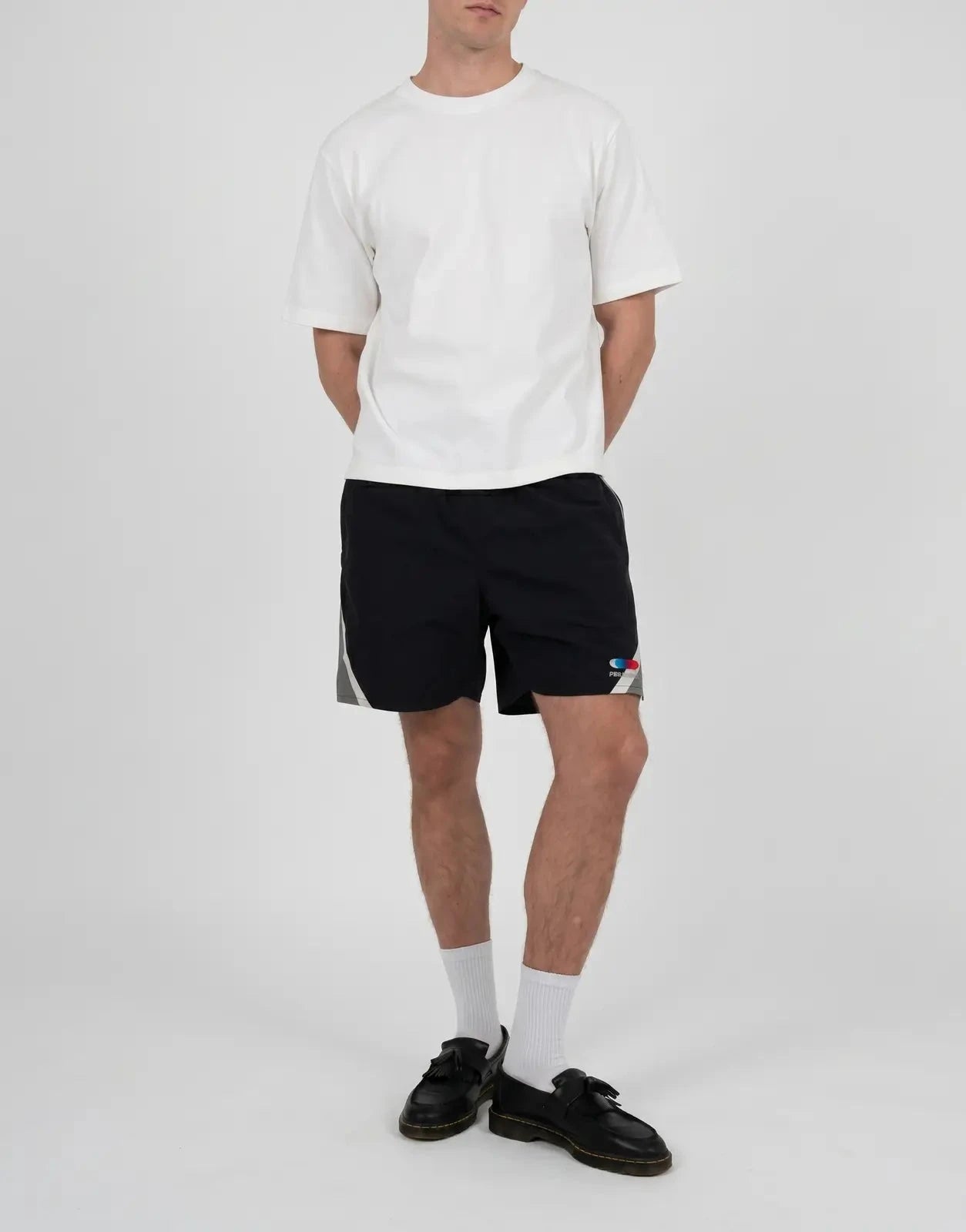 Prohibited Racer Black Track Shorts - Subwear