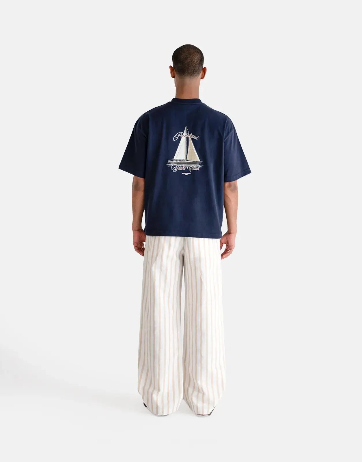Prohibited Yacht Navy T-Shirt - Subwear