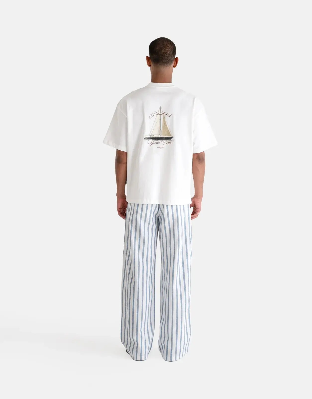 Prohibited Yacht Off-White T-Shirt - Subwear