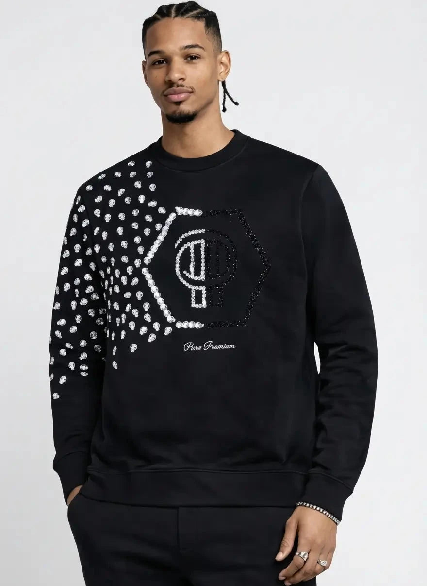 Pure Premium Brava Black Sweatshirt - Subwear