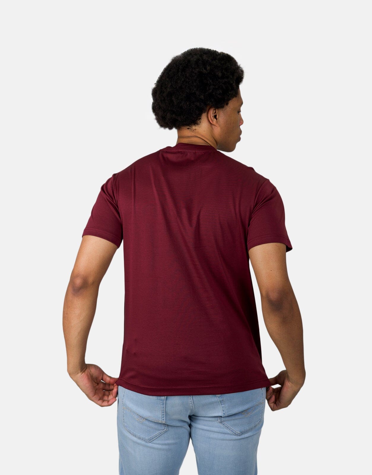 Pure Premium Carro R Burgundy T-Shirt - Subwear