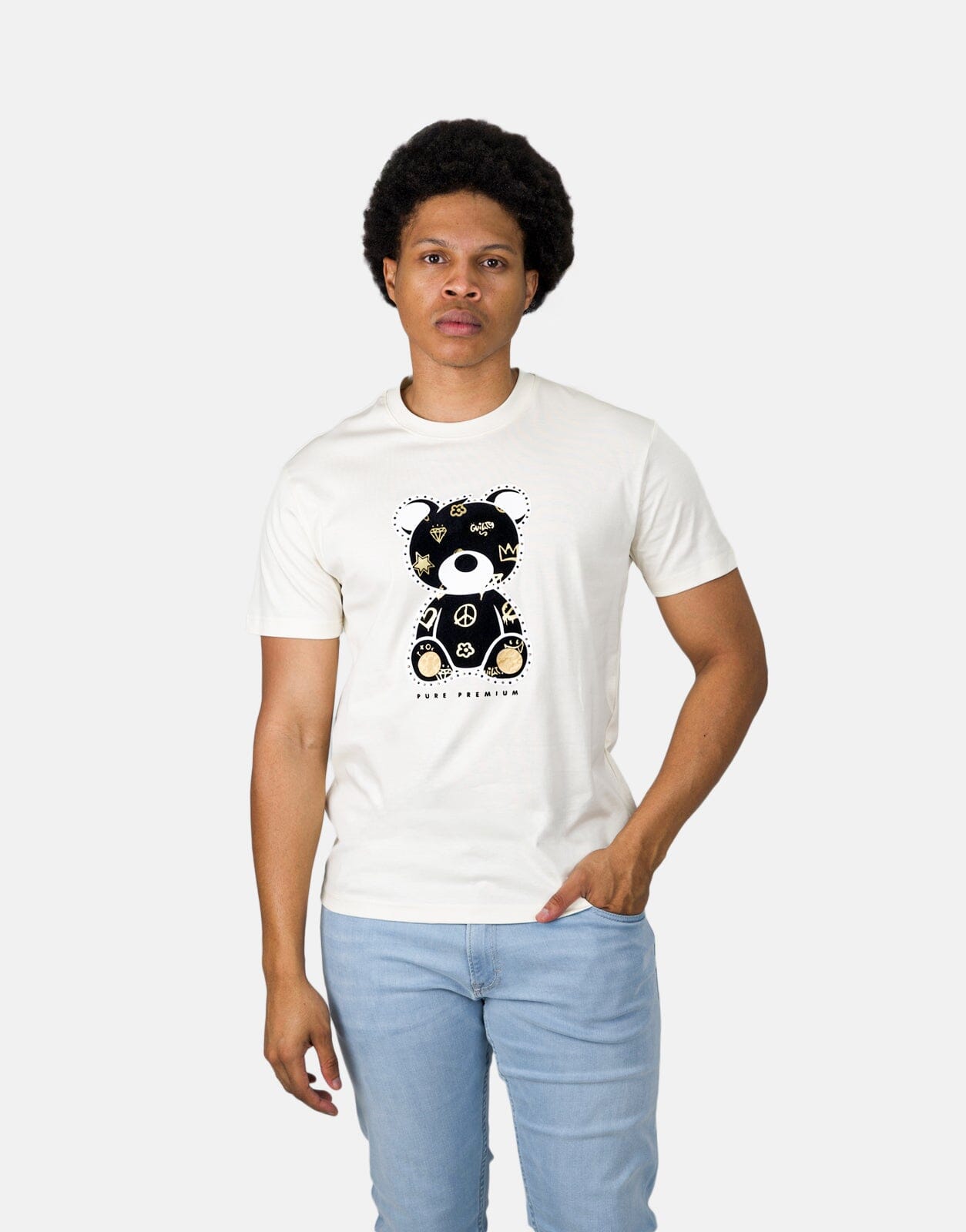 Pure Premium Santoro Ecru T-Shirt - Subwear