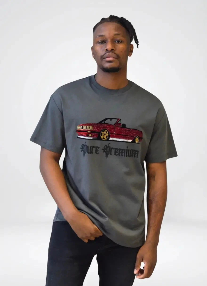 Pure Premium Stance Grey T-Shirt - Subwear