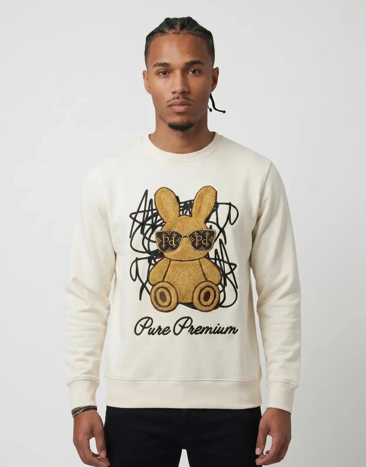 Pure Premium Vasto Ecru Sweatshirt - Subwear