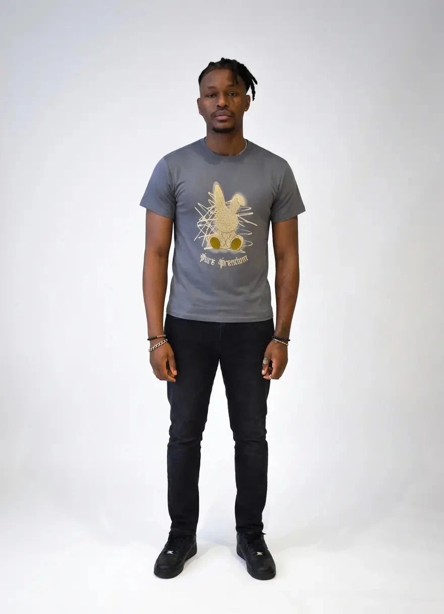 Pure Premium Veloce Charcoal T-Shirt - Subwear