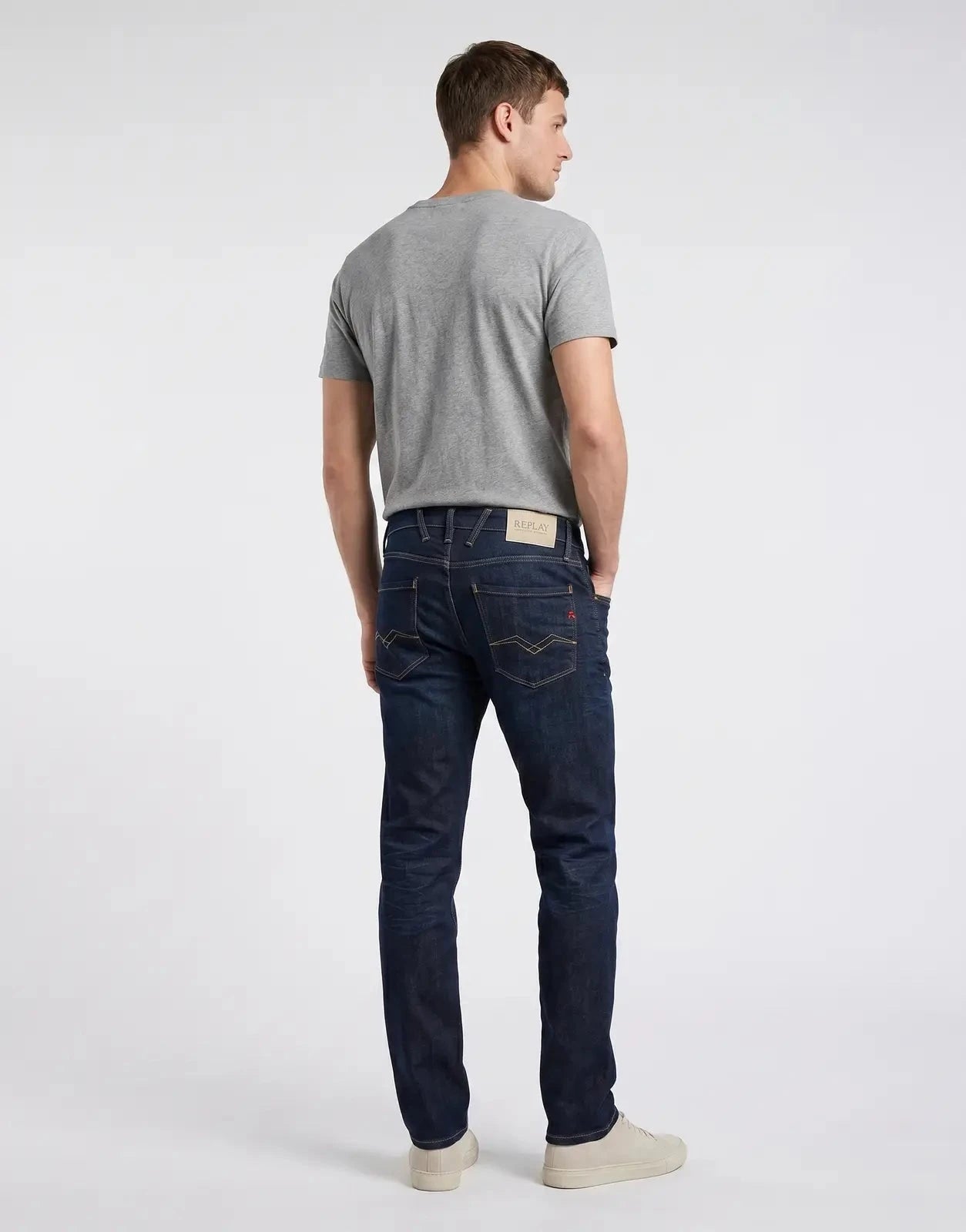 Replay 573 Eco Plus Anbass Dark Blue Jeans - Subwear