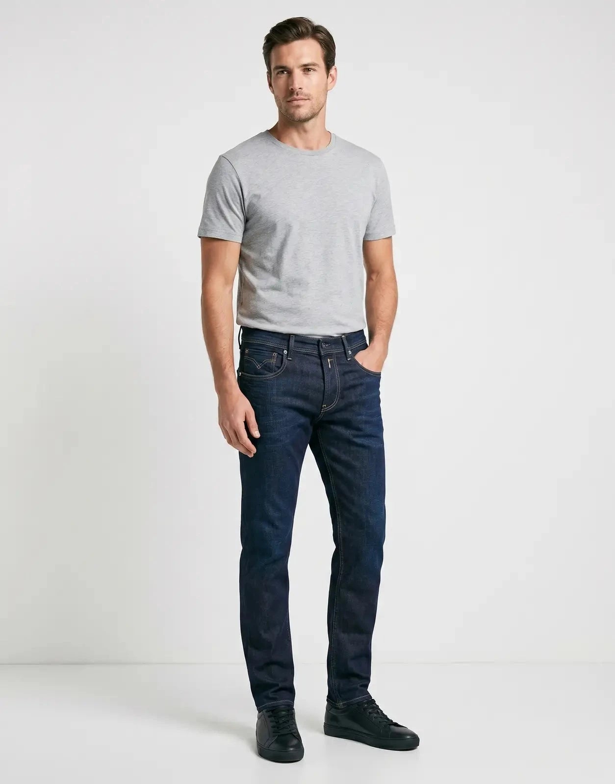 Replay 573 Eco Plus Anbass Dark Blue Jeans - Subwear