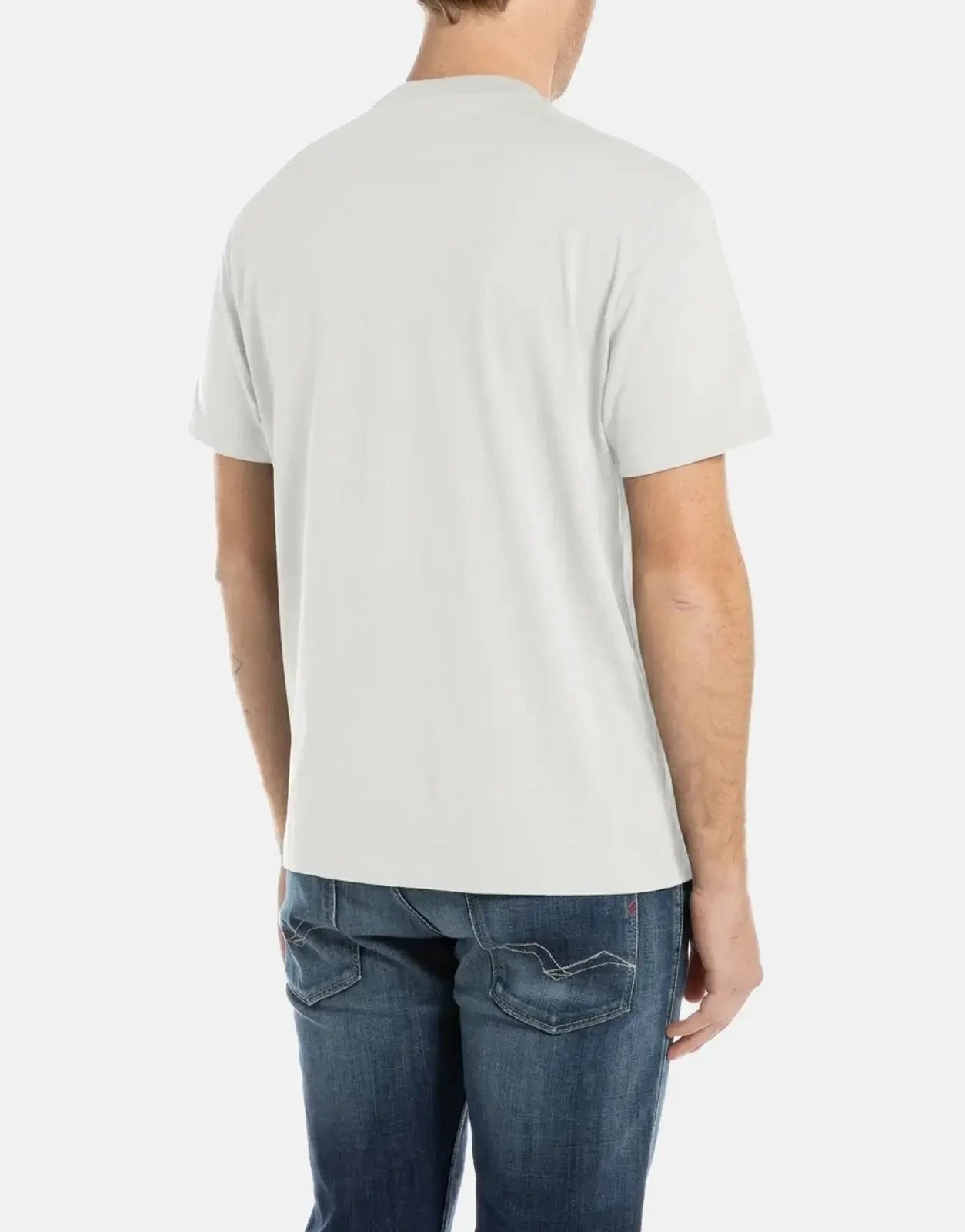 Replay Chest Green Font Silver T-Shirt - Subwear