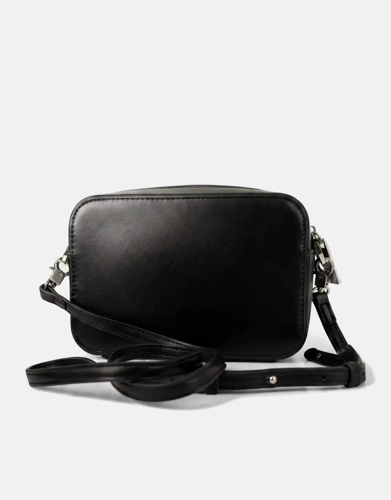 Replay Diamond Metal Logo Black Purse - Subwear