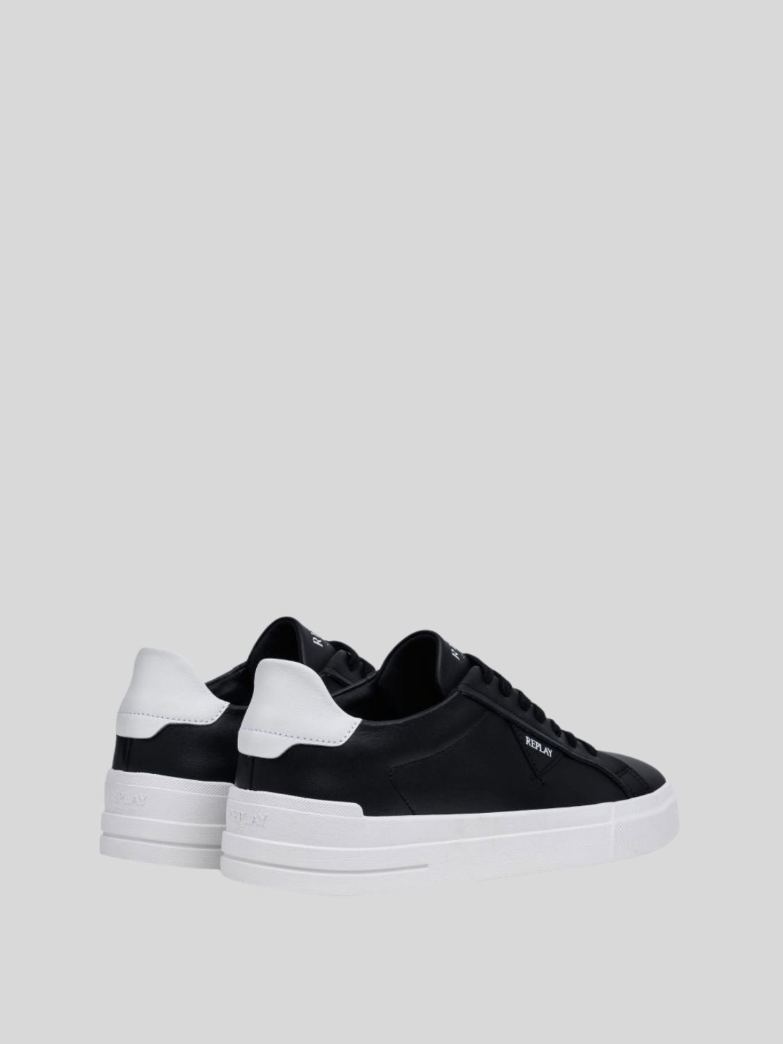 Replay Evan Class Black/White Sneakers - Subwear