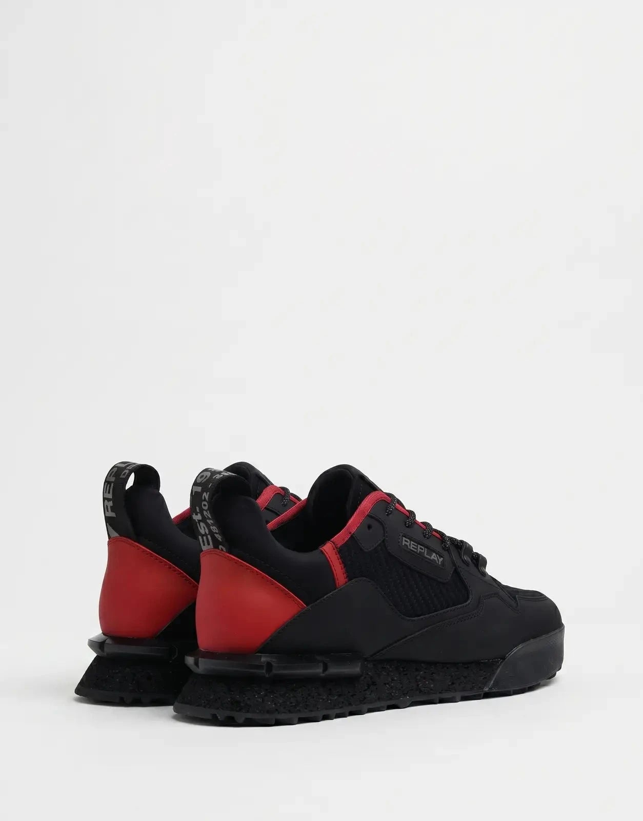 Replay Field Speed Carbon Sneaker Blk/Mar - Subwear