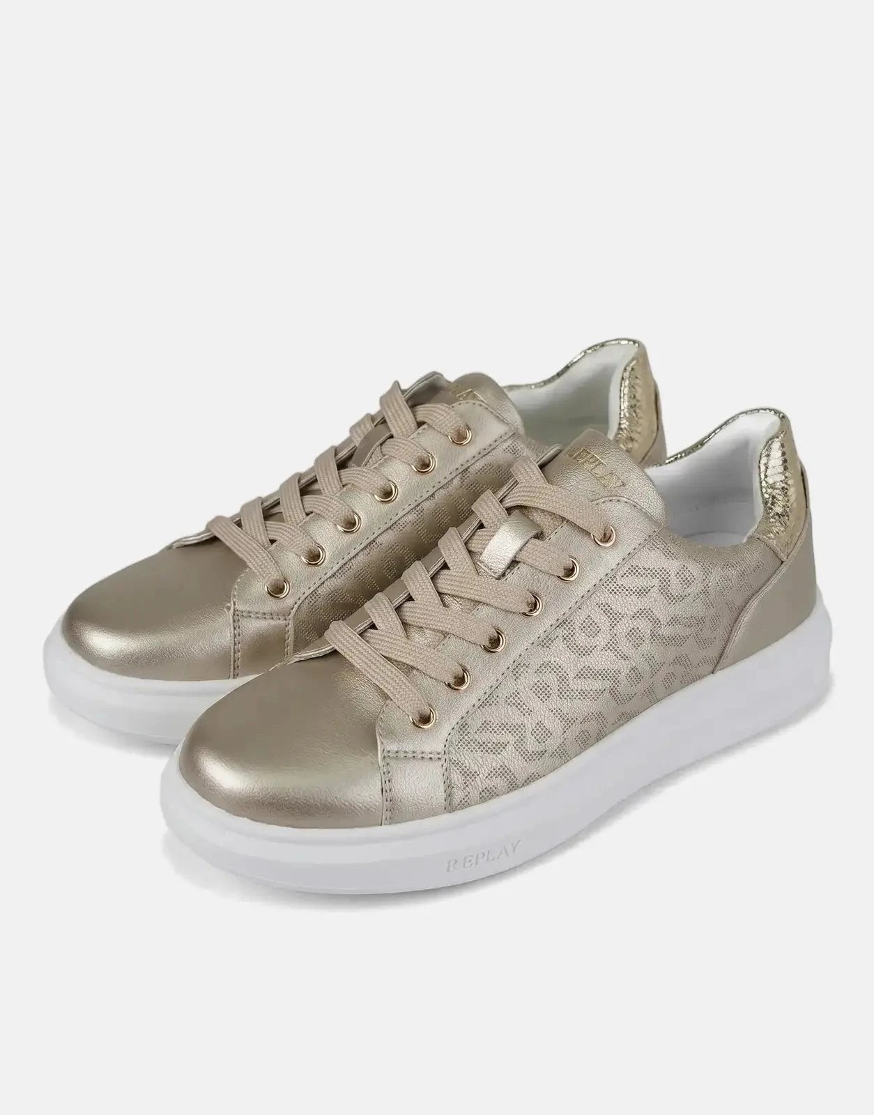 Replay Olympe Allover Sneaker Gold - Subwear