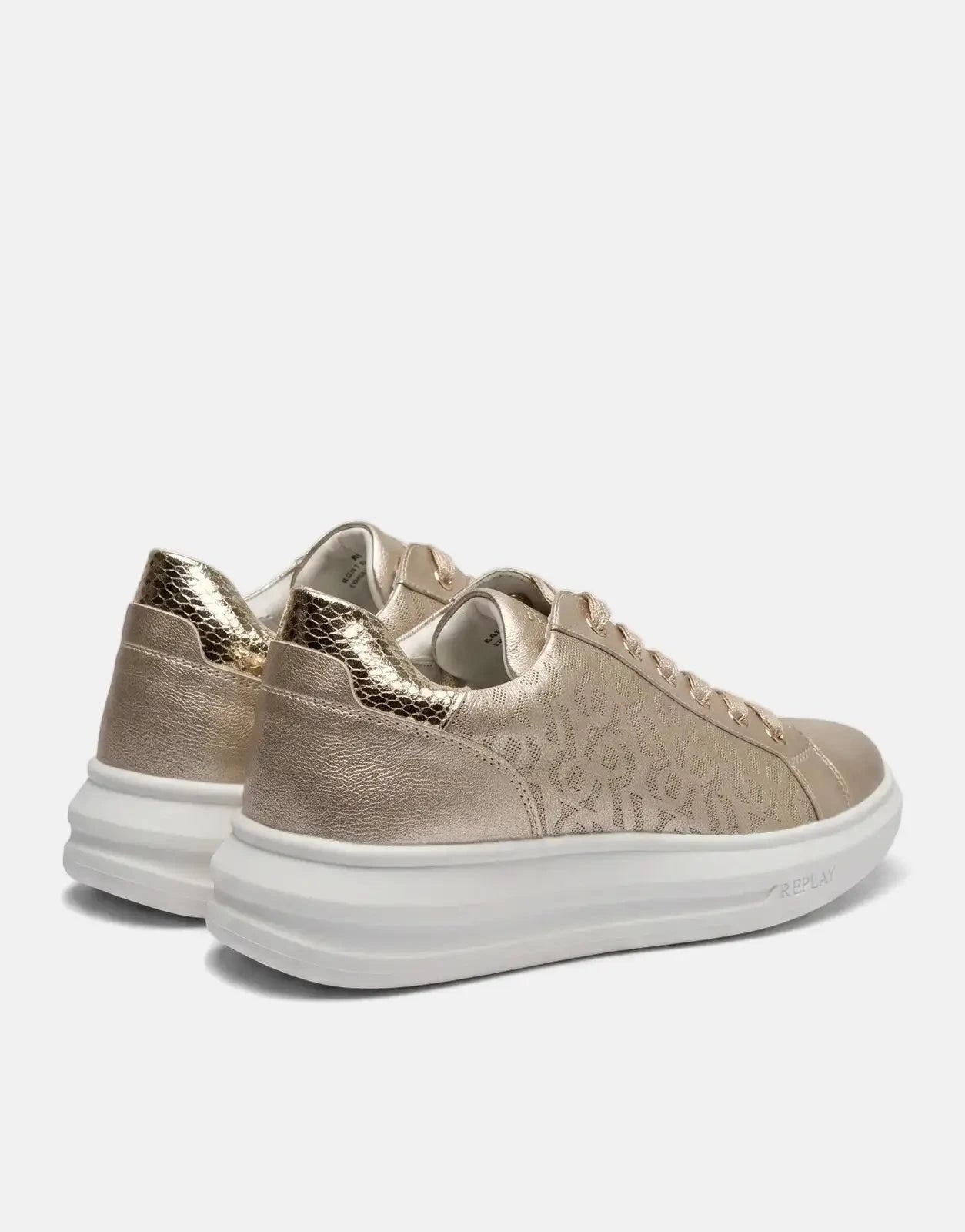 Replay Olympe Allover Sneaker Gold - Subwear