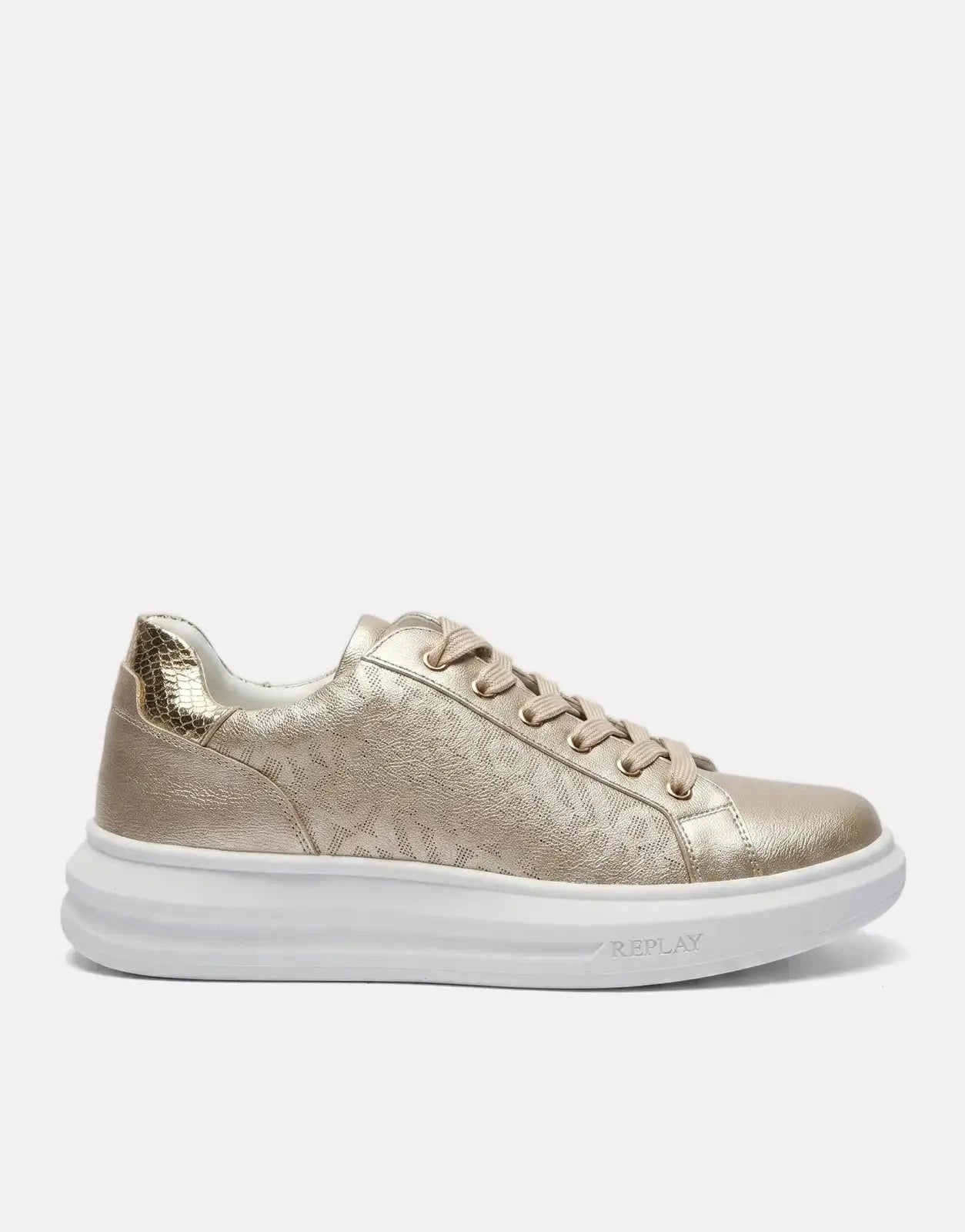 Replay Olympe Allover Sneaker Gold - Subwear