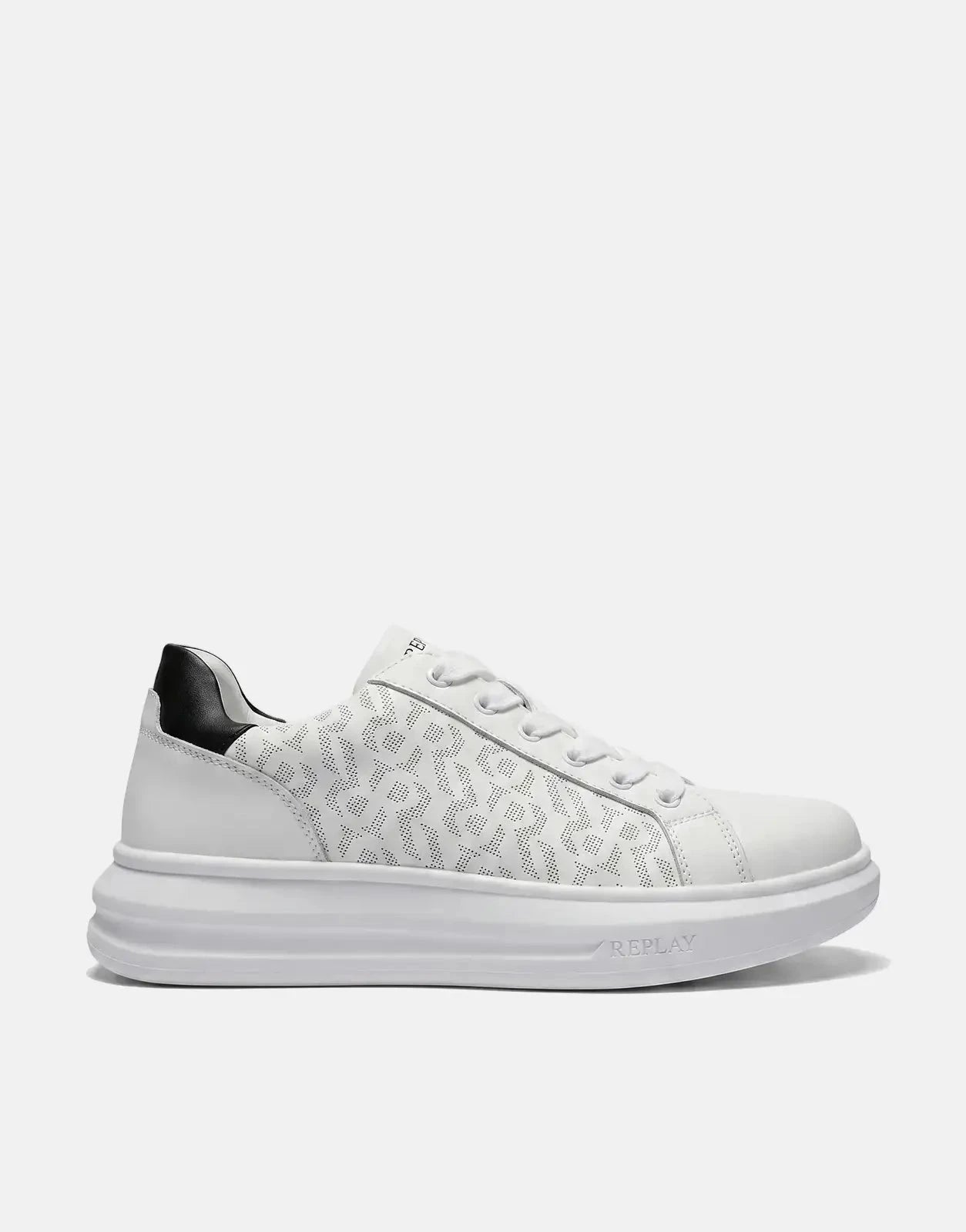 Replay Olympe Allover Sneaker Black - Subwear