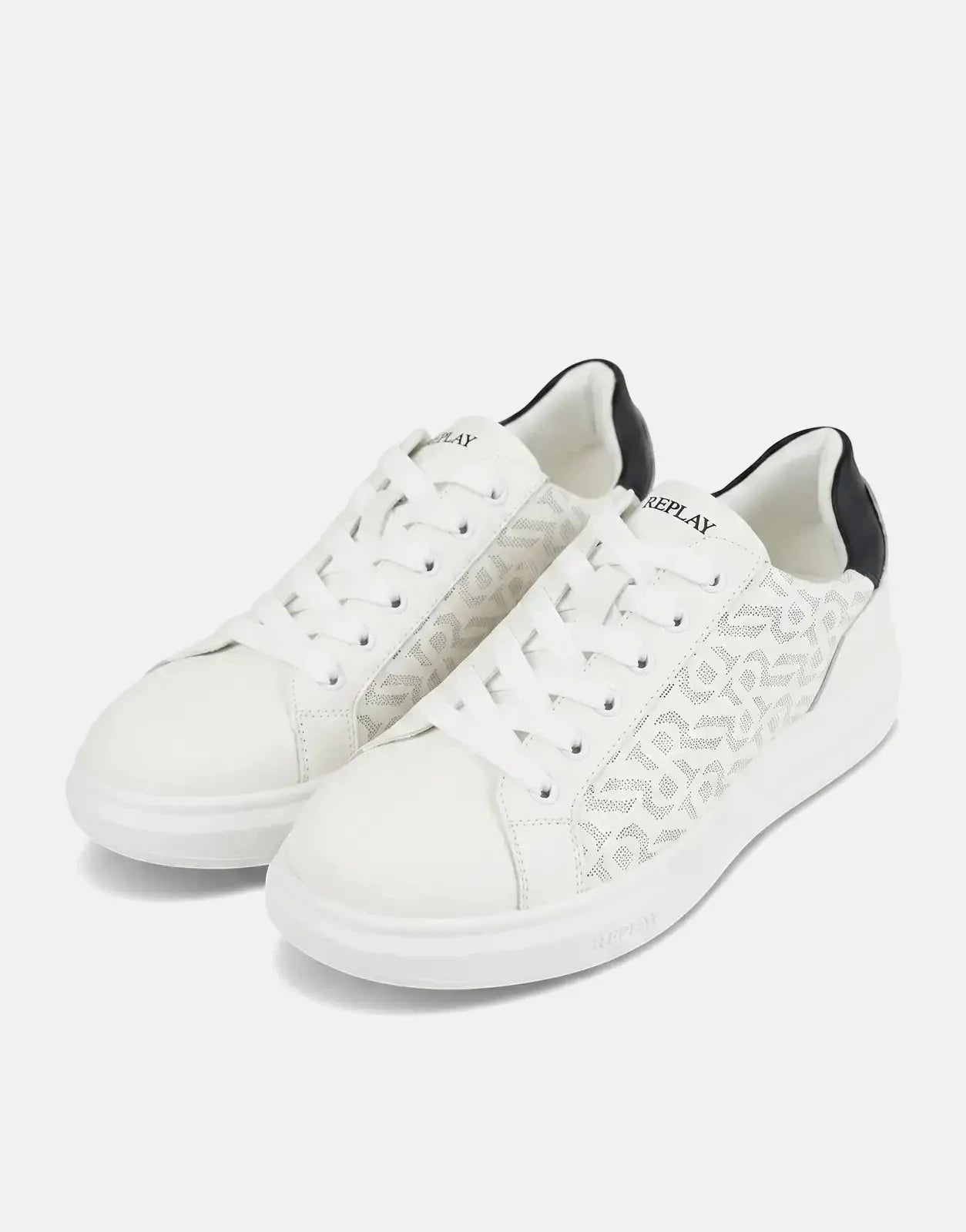 Replay Olympe Allover Sneaker Black - Subwear