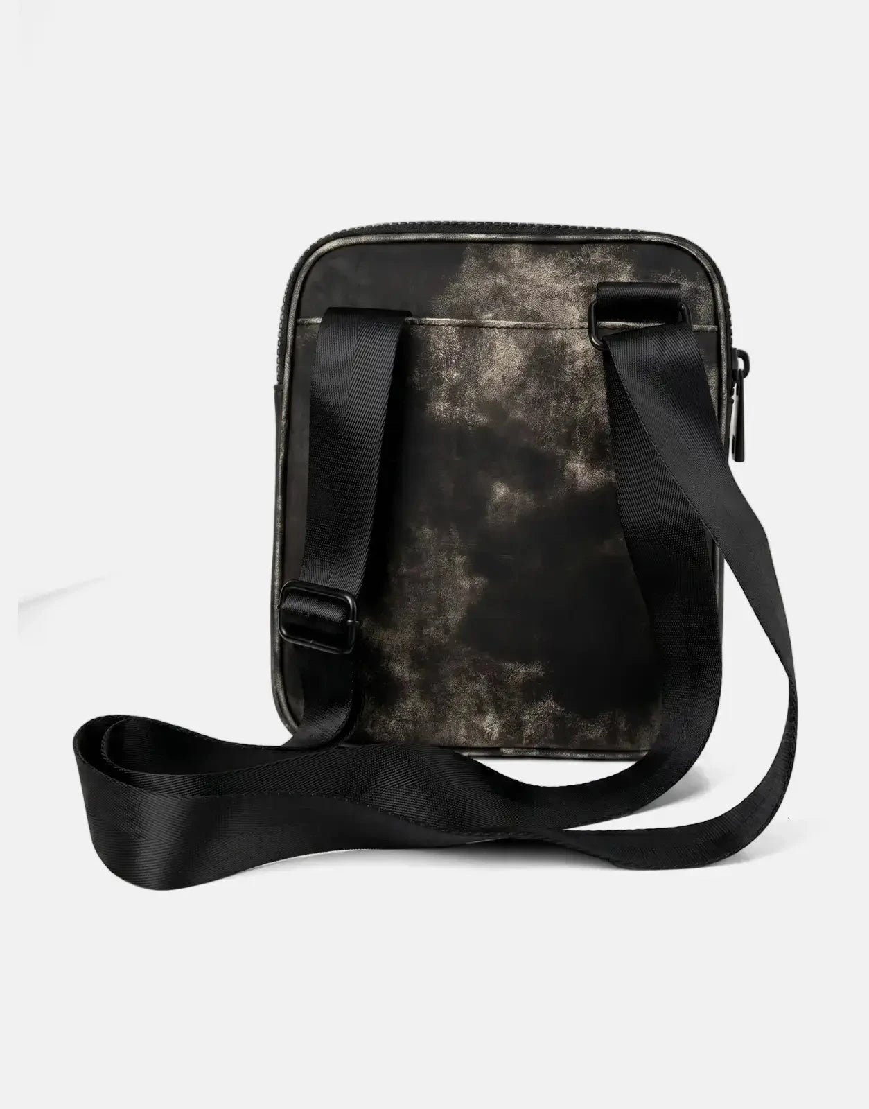 Replay Worn Leather Washed Black Purse - Subwear