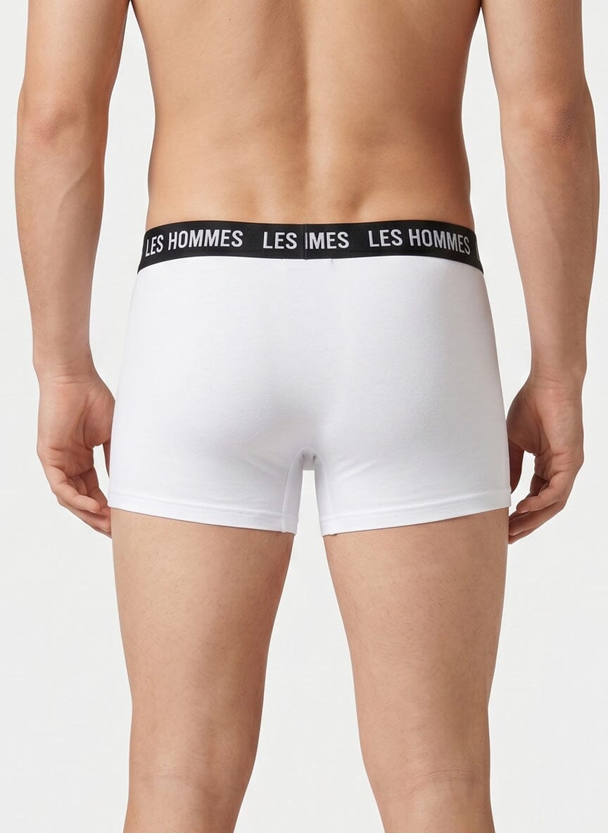 Les Hommes 2 Pack White Trunk Underwear - Subwear