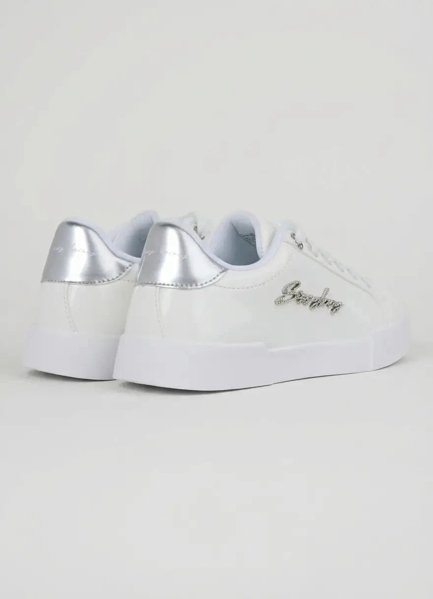 Sissy Boy Marty Patent White Sneakers - Subwear