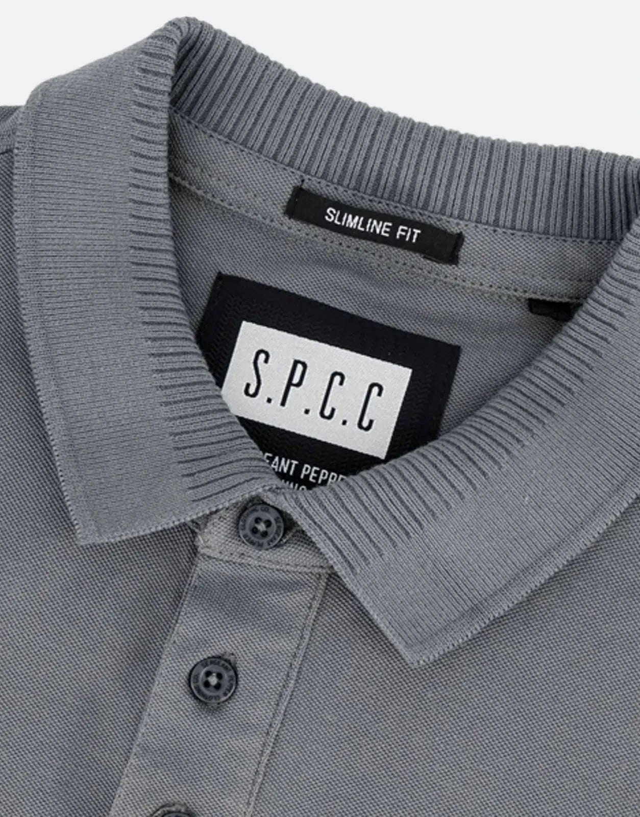 SPCC Mullen Blue/Grey Polo Shirt - Subwear