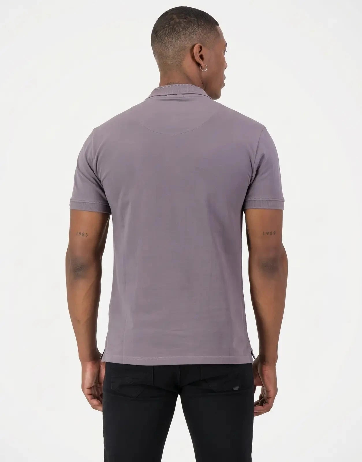 SPCC Mullen Polo Shirt Purple - Subwear