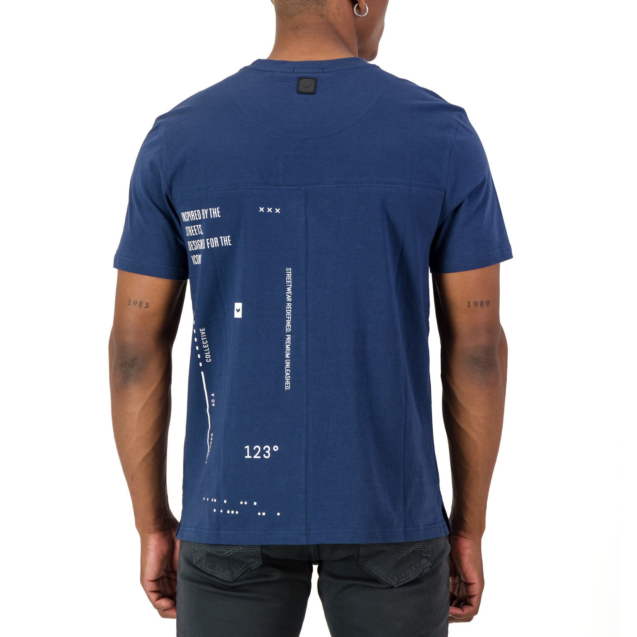 SPCC Paul Dark Blue T-Shirt - Subwear