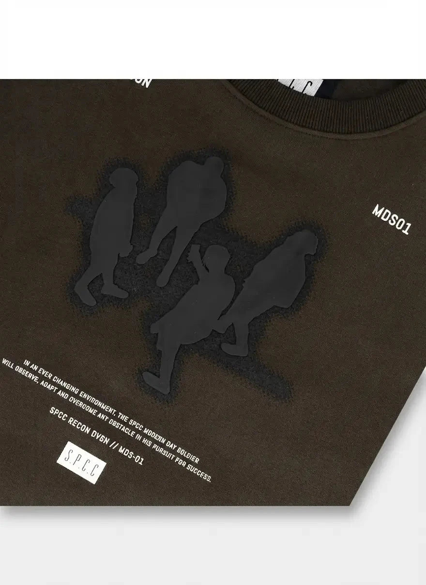 SPCC Recon Barrett Dark Fatigue Sweatshirt - Subwear