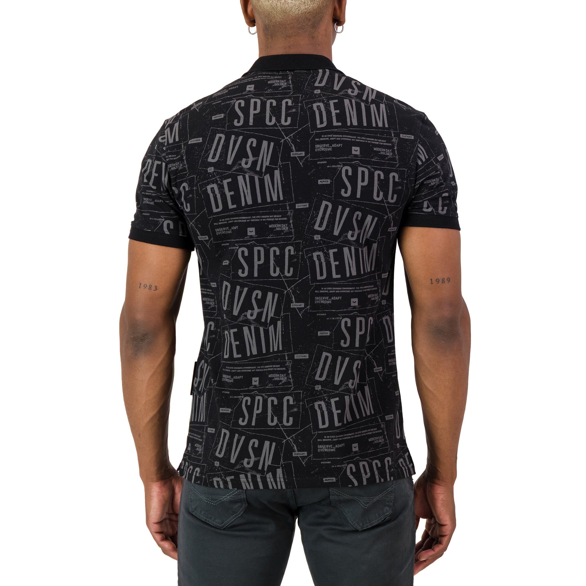 SPCC Victor Black Golfer - Subwear