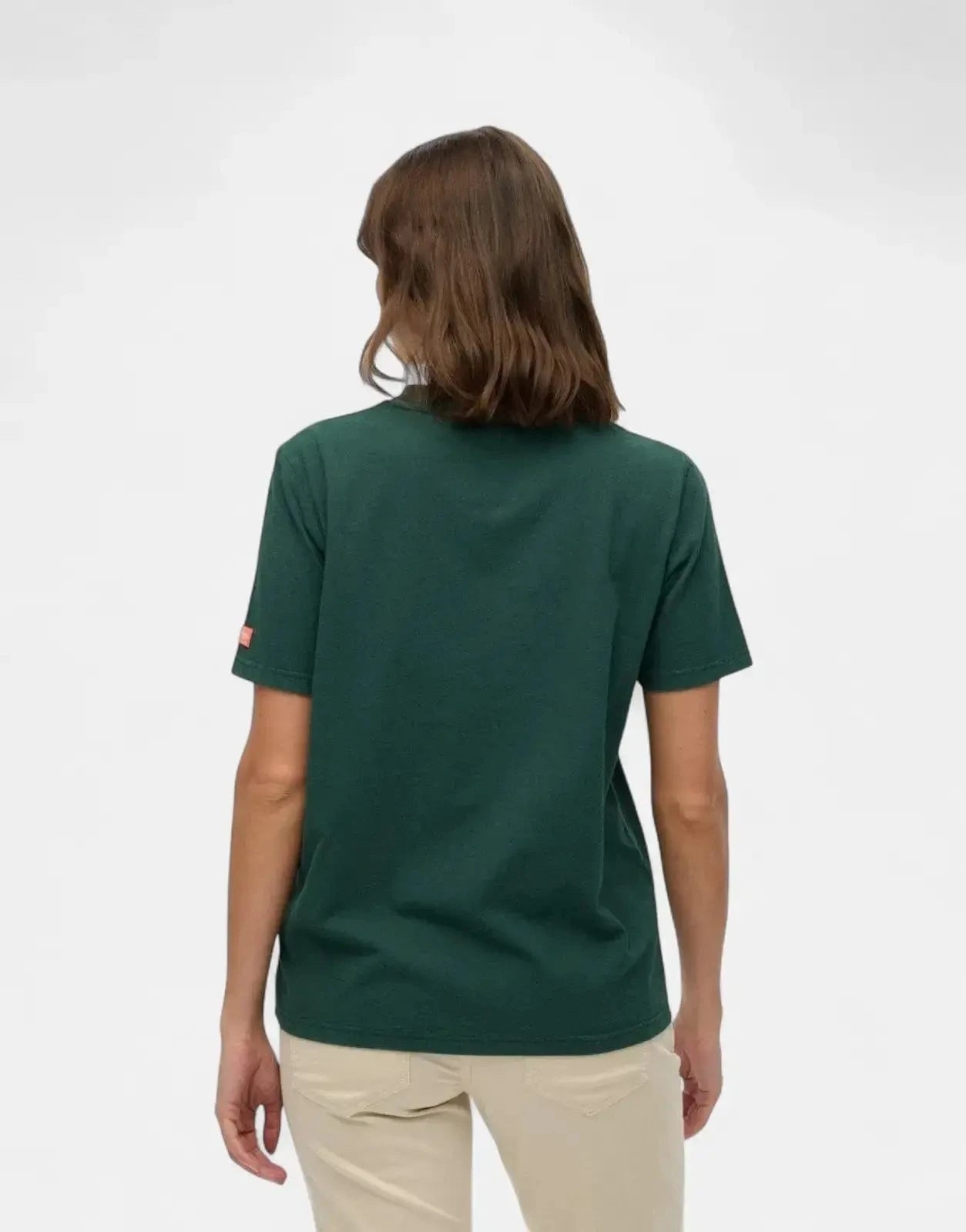 Superdry Tokyo Narrative Enamel Green Relaxed T-Shirt - Subwear