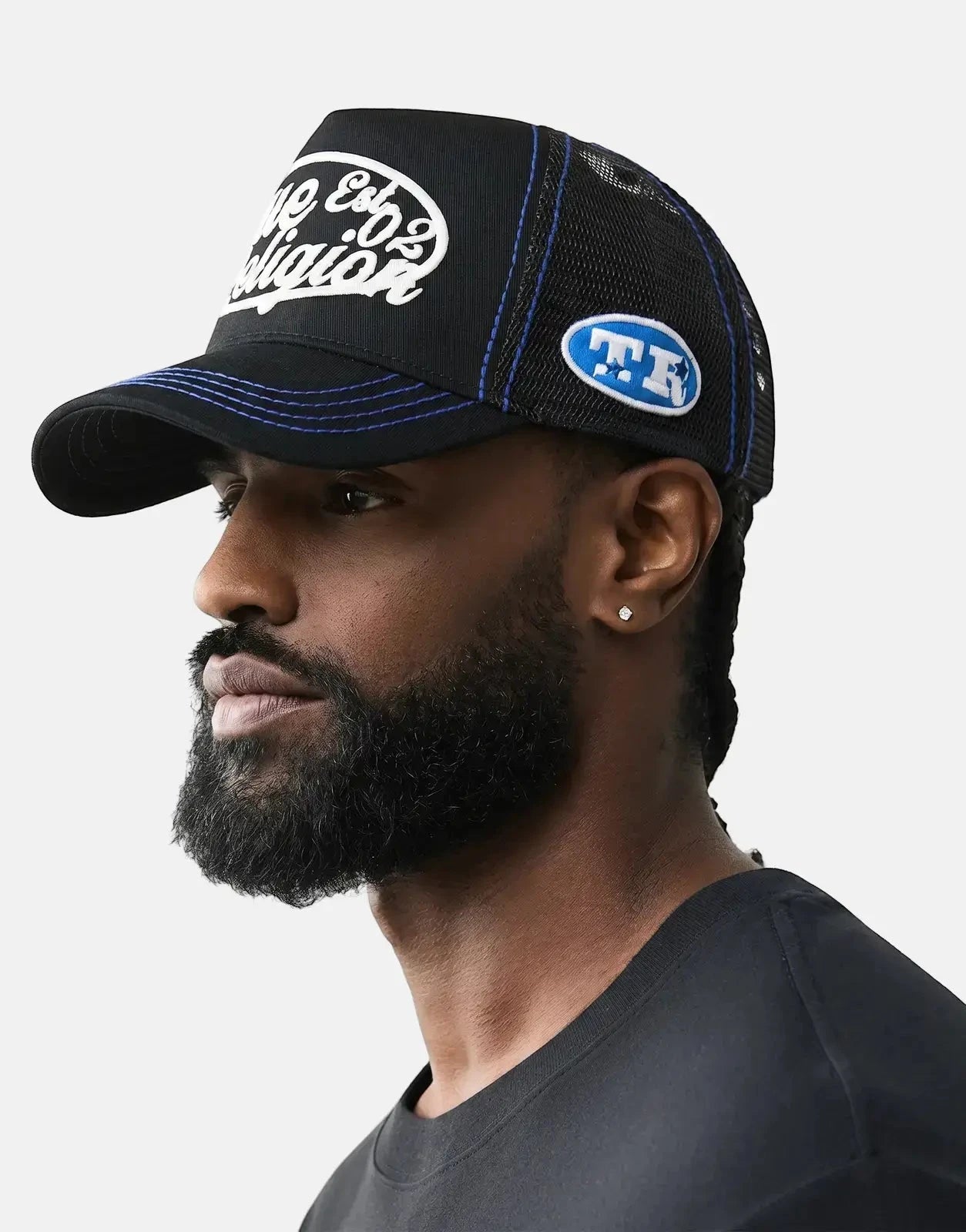 True Religion Badge Trucker Cap - Subwear