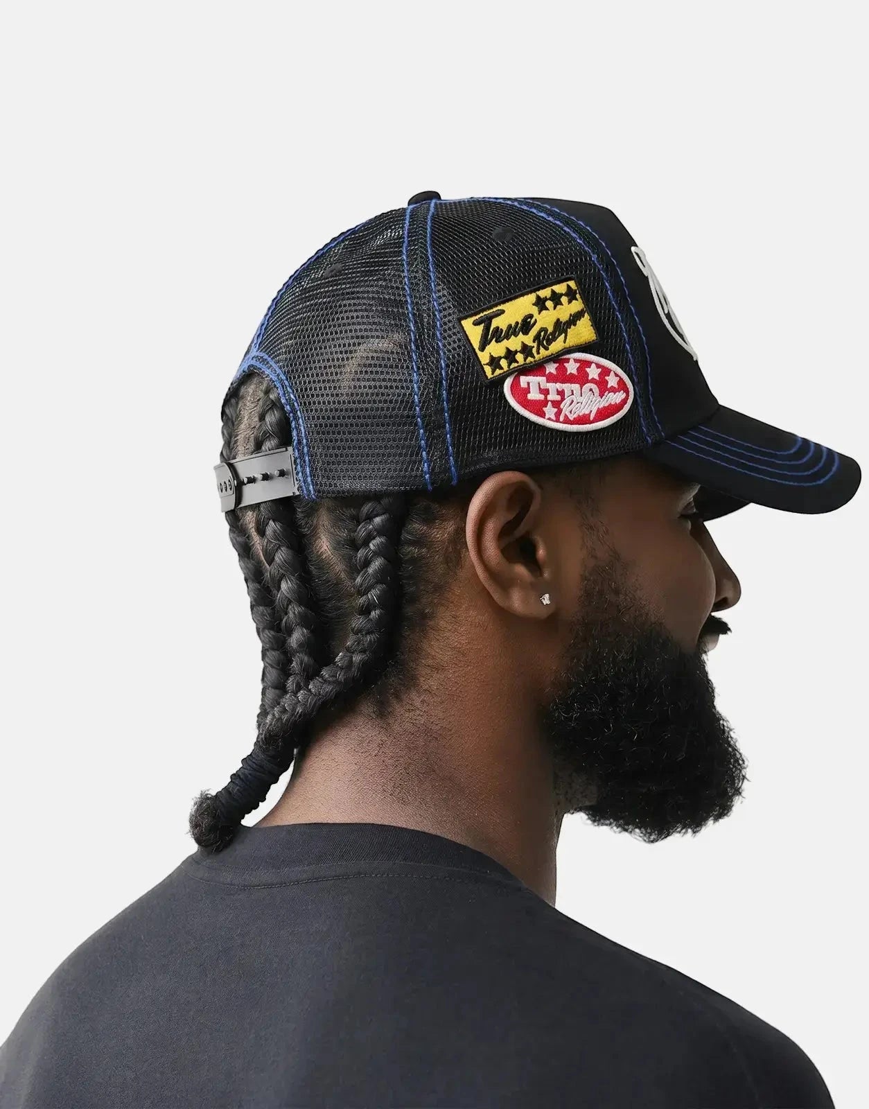 True Religion Badge Trucker Cap - Subwear