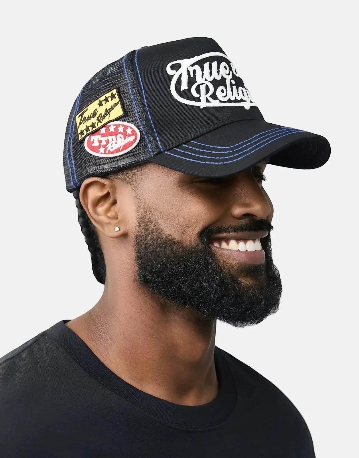 True Religion Badge Trucker Cap - Subwear