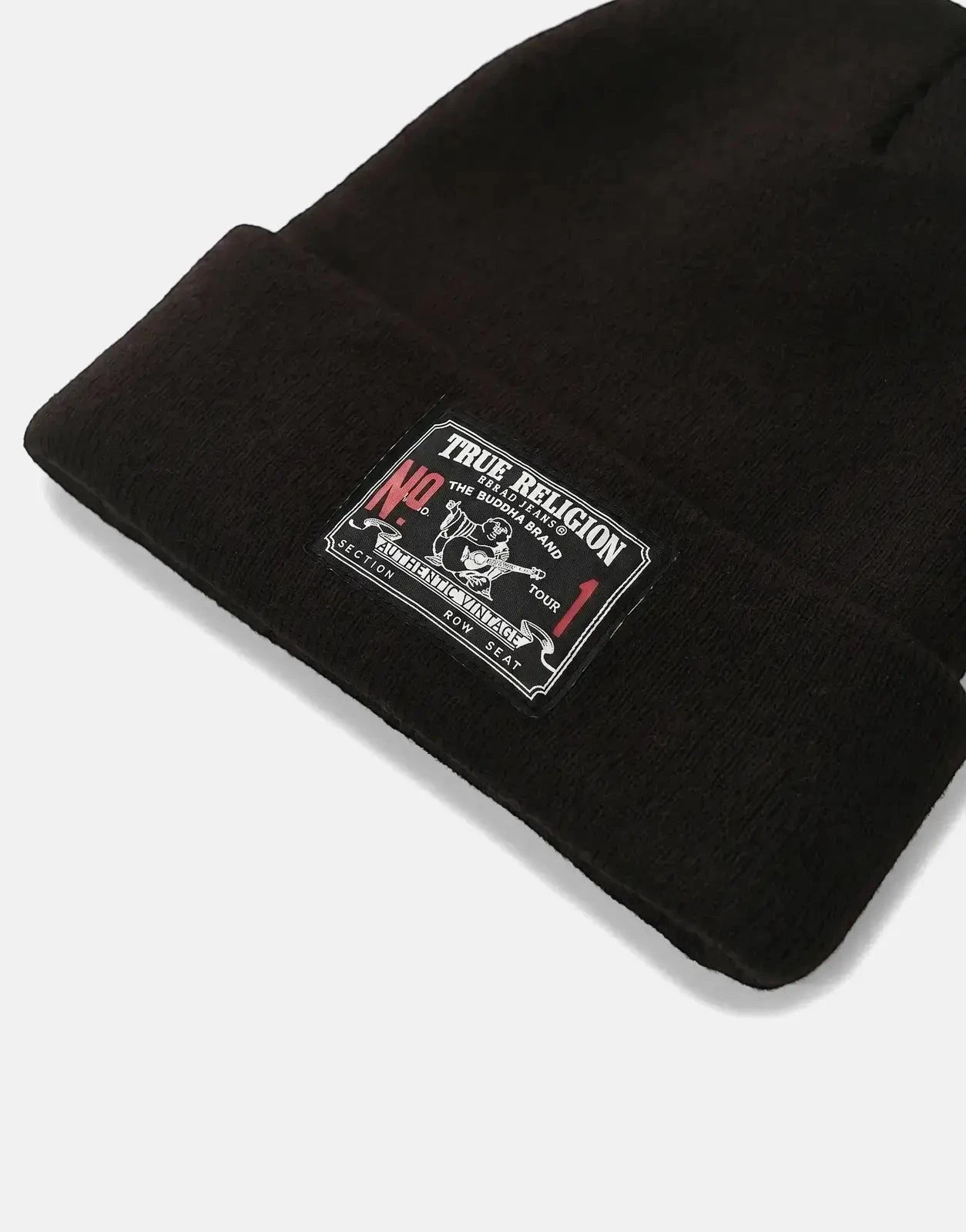 True Religion Concert Patch Beanie - Subwear