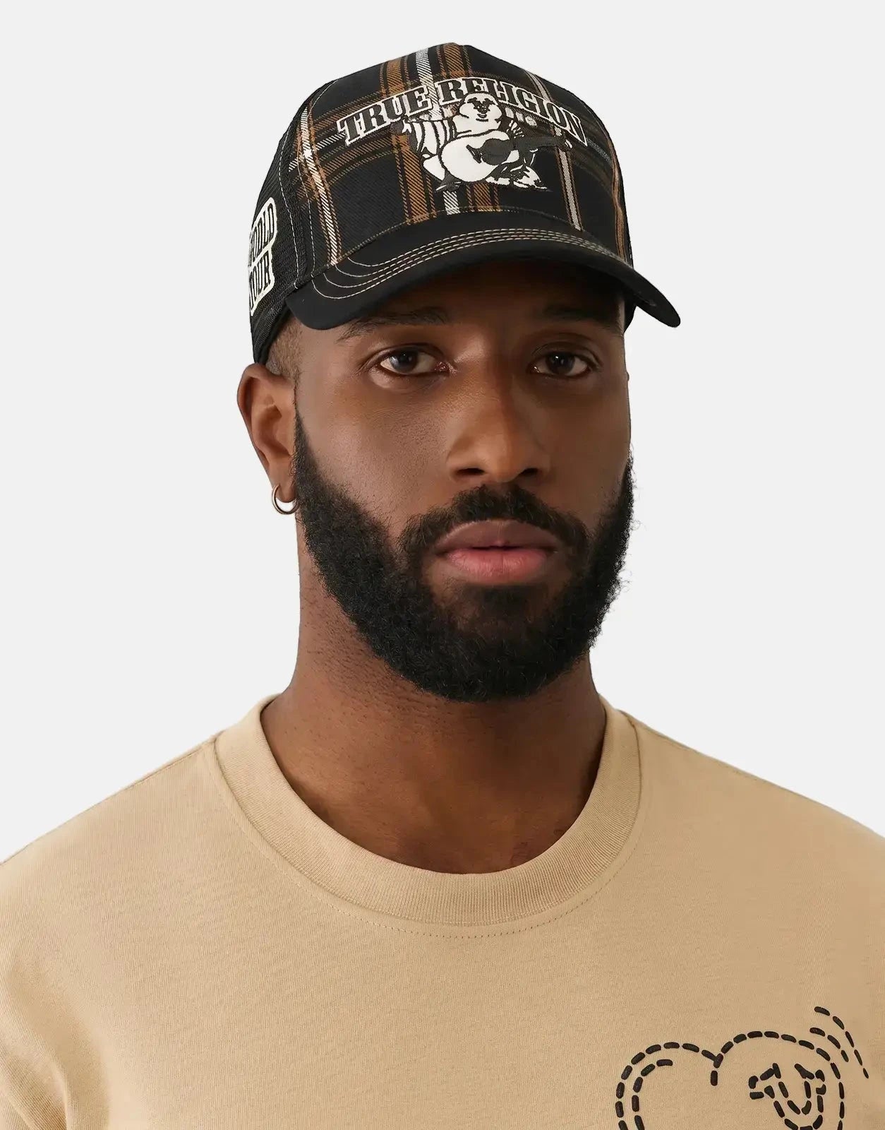 True Religion Plaid Trucker cap - Subwear
