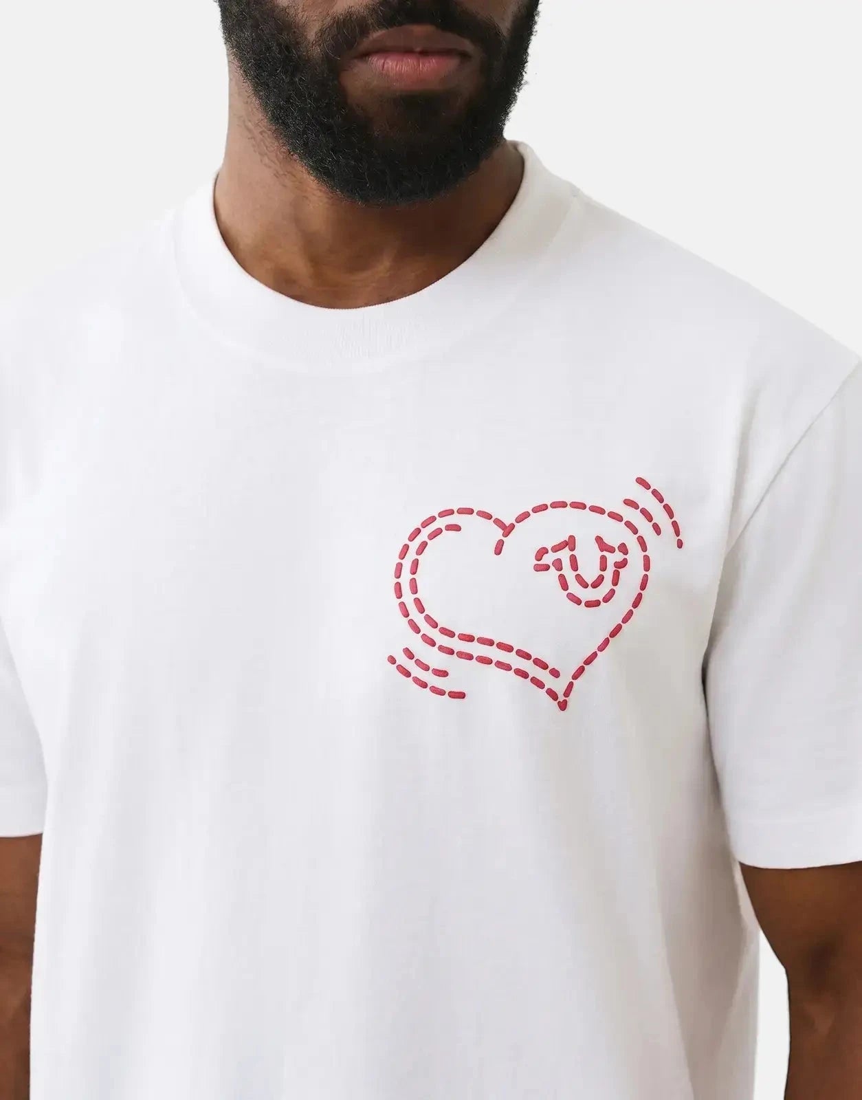 True Religion Puff Cat T-Shirt White - Subwear