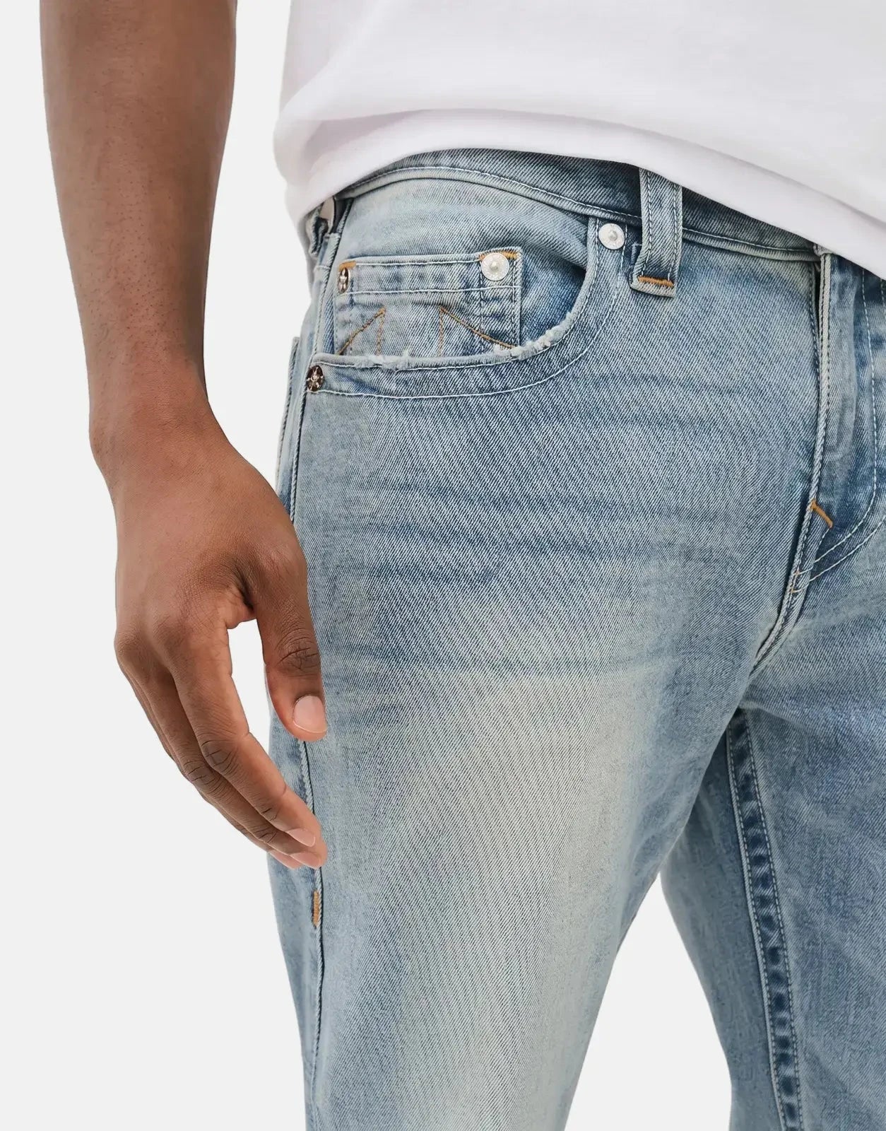 True Religion Rocco Skinny NF Inseam Jeans - Subwear