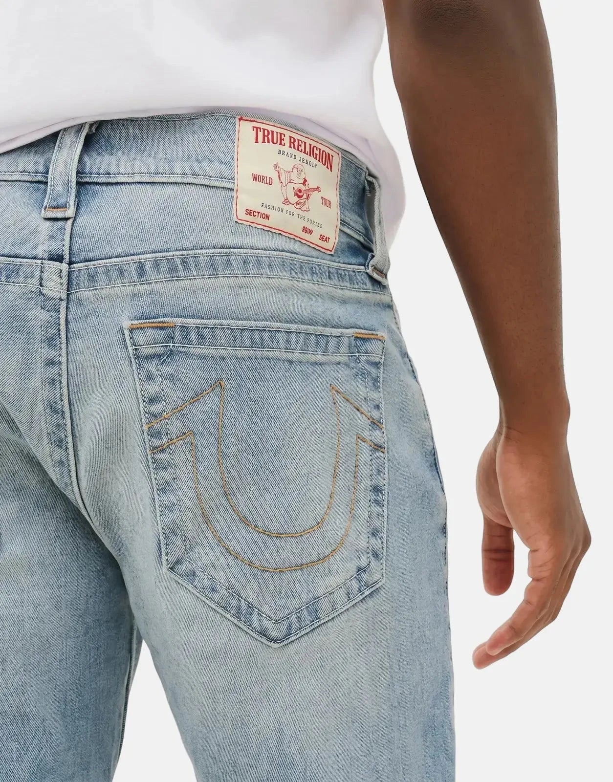 True Religion Rocco Skinny NF Inseam Jeans - Subwear