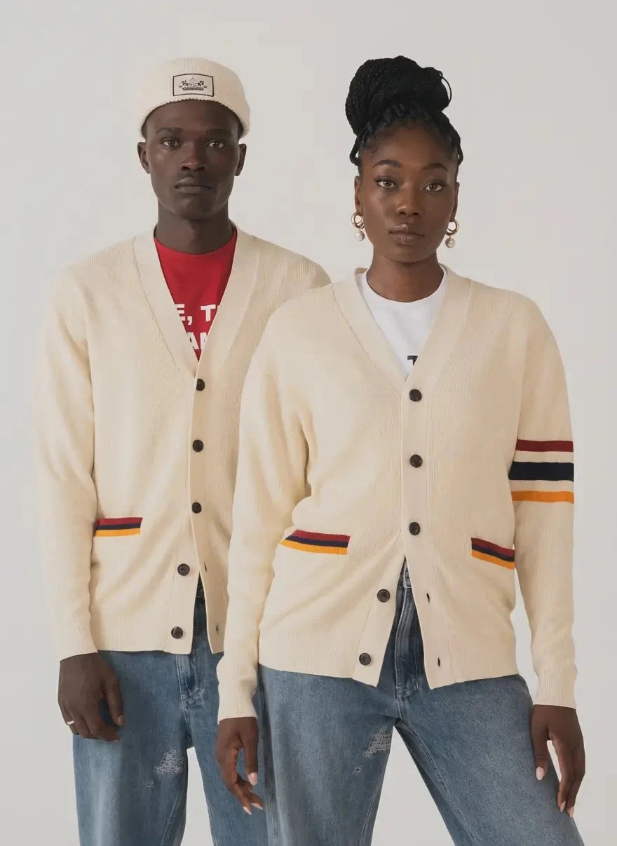 TSHEPO Flag Cardigan Knitwear - Subwear