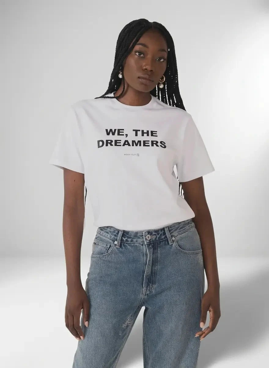 TSHEPO We The Dreamers T-Shirt White - Subwear