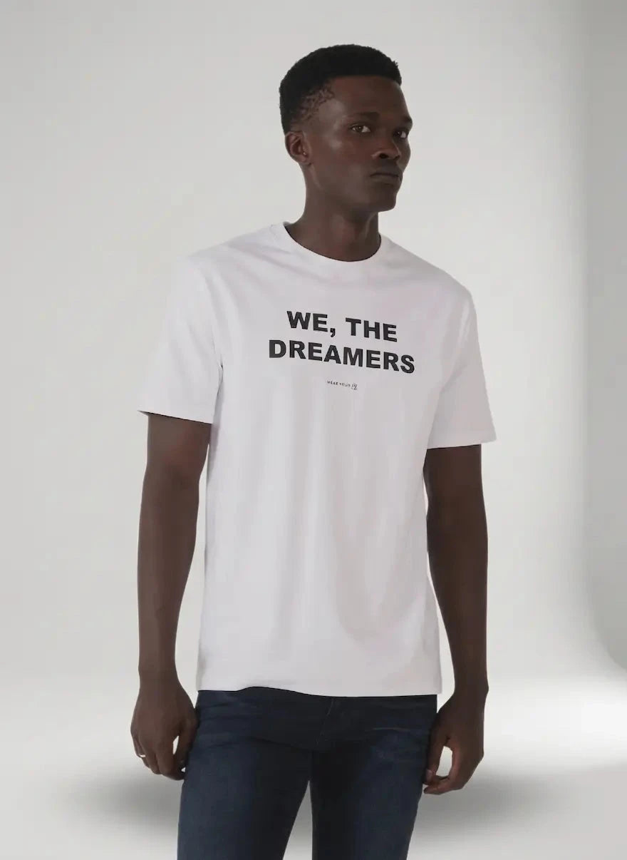 TSHEPO We The Dreamers T-Shirt White - Subwear